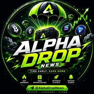 Telegram profile photo for AlphaDropNews