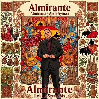 Telegram profile photo for Almirante (Learn Spanish )— Tengo material 🇪🇦🌸 (Amir Ayman)
