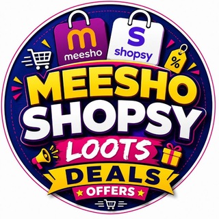 Telegram profile photo for Meesho Shopsy loots Deals Offers