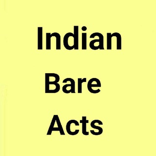 Telegram profile photo for Indian Bare Acts