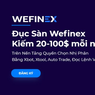 Telegram group profile photo for Auto Đục sàn Wefinex1.net