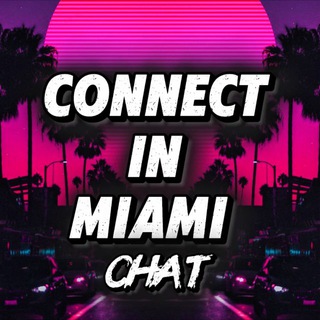 Telegram profile photo for CONNECT IN MIAMI (ЧАТ ОБМЕНА ИНФЫ)