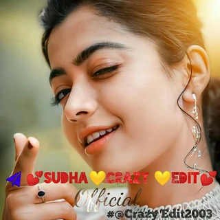 Telegram profile photo for 🤩SUDHA✨ CRAZY EDITZ🥳