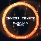 Telegram profile photo for INVEST CRYPTO | AirDrops | News