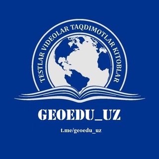 Telegram profile photo for Geoedu_uz