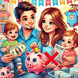 Telegram profile photo for ❌👶RISPARMIO BAMBINI E PRIMA INFANZIA Offerte e Codici Sconti👦