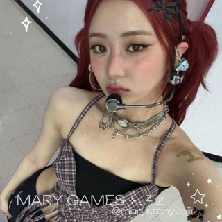 Telegram profile photo for 🧛♀ MARY GAMES ⊹ . ᶻ z