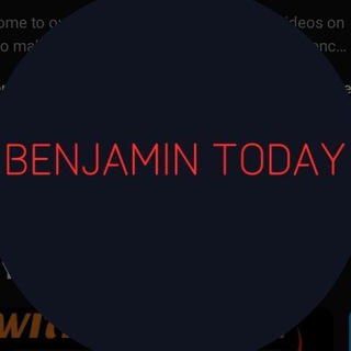 Telegram profile photo for BenjaminToday