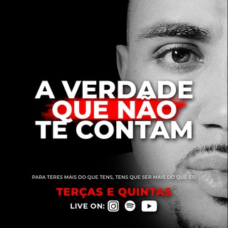 Telegram profile photo for A verdade que não te contam 💯