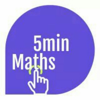 Telegram profile photo for 5min Maths