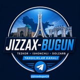 Telegram profile photo for JIZZAX BUGUN