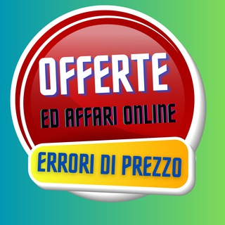Telegram profile photo for I VERI ERRORI DI PREZZO ‼️