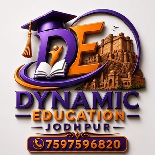 Telegram profile photo for DYNAMIC EDUCATION ,JODHPUR