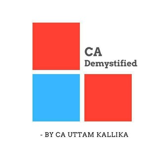 Telegram profile photo for CA Demystified