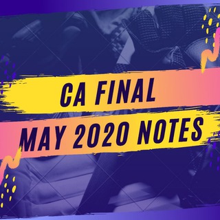 Telegram profile photo for CA FINAL NOTES