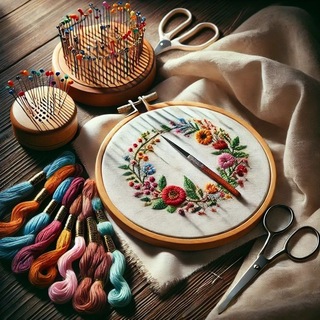 Telegram profile photo for حديقة الخيوط 🪡🧵