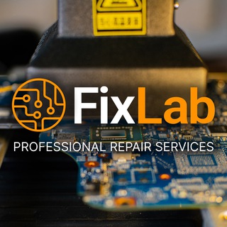Telegram profile photo for FixLab - ремонт ноутбуков, компьютеров, телефонов, фото и видео техники в Сербии