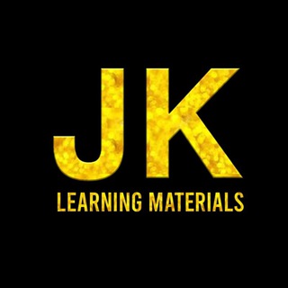 Telegram profile photo for JK LEARNING MATERIALS