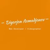Telegram profile photo for Diyorjon Axmadjonov - Blog