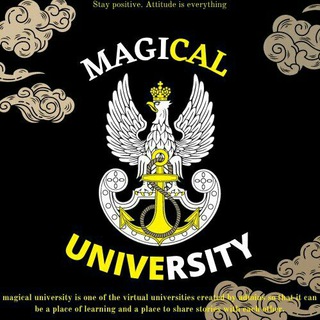 Telegram profile photo for MAGICAL UNIVERSITY