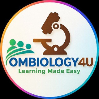 Telegram profile photo for OMBIOLOGY4U - HOME OF LESSON NOTES & EXAMS FOR SECONDARY SCHOOL STUDENTS📖✍
