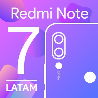 Telegram group profile photo for Redmi Note 7 | LATAM • ESPAÑOL