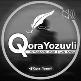 Telegram profile photo for Qora Yozuvli🖤