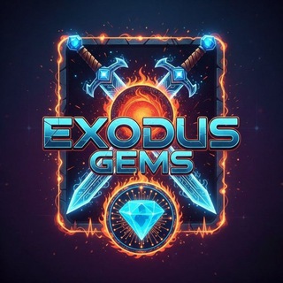 Telegram profile photo for EXODUS GEMS ⚔️