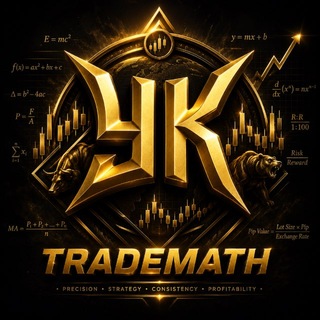 Telegram profile photo for YK TRADEMATH ➕➖