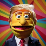 Telegram profile photo for MUPPET TRUMP COIN 🚀