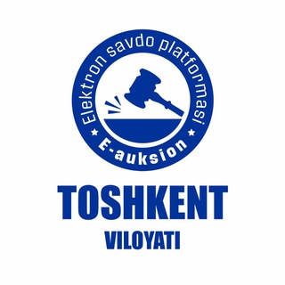 Telegram profile photo for E-auksion_Toshkent_viloyat