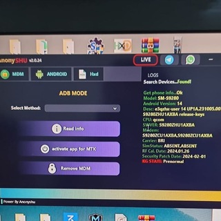 Telegram profile photo for AnonySHU TOOL V2.0