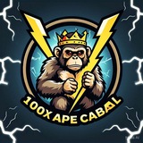 Telegram profile photo for 100x Ape Cabal