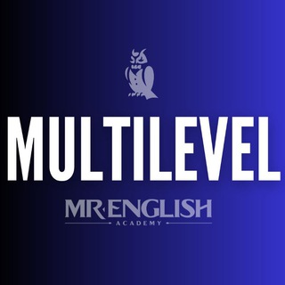 Telegram profile photo for Multilevel Up ↑ Mr.English Academy