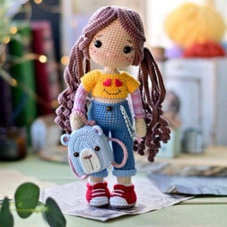 Telegram profile photo for 🌈عروسک بافی رنگی🌈