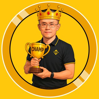Telegram profile photo for CZ's Nickname: "Champ" Portal