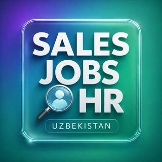 Telegram profile photo for SALES JOBS HR UZBEKISTAN