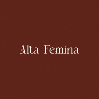 Telegram profile photo for Alta Femina