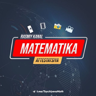 Telegram profile photo for ToxirjonMavlonqulov Matematika