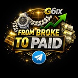 Telegram profile photo for From Broke To Paid 🚀📈