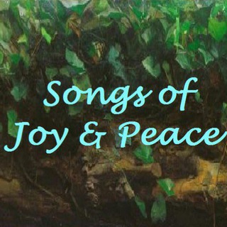 Telegram profile photo for songs of joy and peace