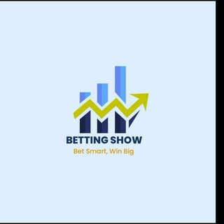 Telegram profile photo for Betting Show✌️ Bet Smart, Win Big 💯
