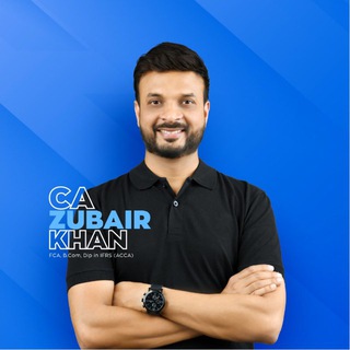 Telegram profile photo for CA Zubair Khan - Accounts