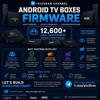 Telegram profile photo for Android TV Boxes firmware
