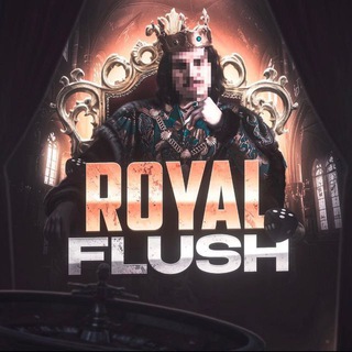 Telegram profile photo for ROYAL FLUSH ⚜️ Crypto Casino