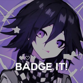 Telegram profile photo for Badge it! || значки на заказ