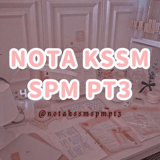 Telegram profile photo for NOTA KSSM SPM & PT3