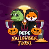 Telegram profile photo for Pepe Halloween Floki Channel