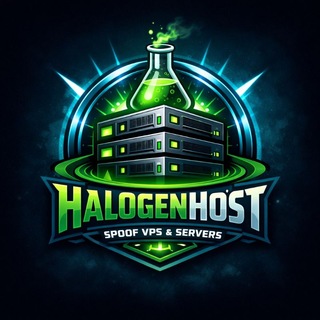 Telegram profile photo for HalogenHost | Best Spoof & BulletProof VPS service