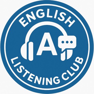 Telegram profile photo for English Listening Club 🎧
